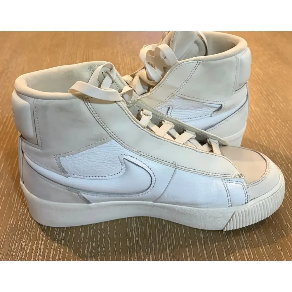 Nike Blazer Mid Victory‎ Sneakers Women's Sz 7.5 White DR2948-100 Leather
